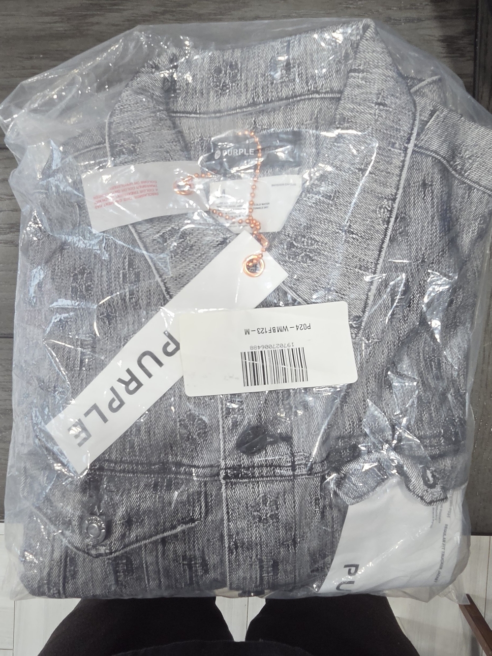 Purple Brand Men's Monogram Jacket